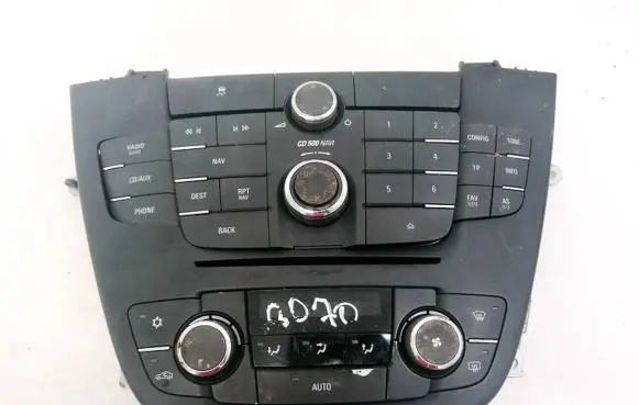 Opel Insignia A Climate control unit 13273095 1007280492B