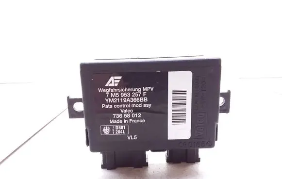 Ford Galaxy Immobilizer control unit/module 7M5953257F YM2119A366BB