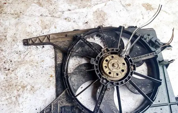 Renault Megane I Radiator cooling fan shroud