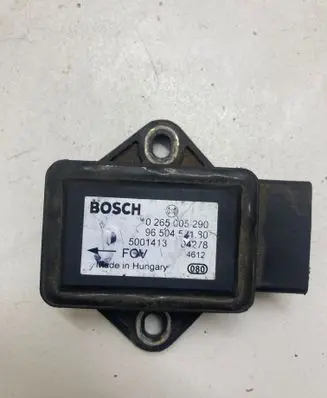 Peugeot 307 ESP acceleration yaw rate sensor 0265005290 9650452180 5001413