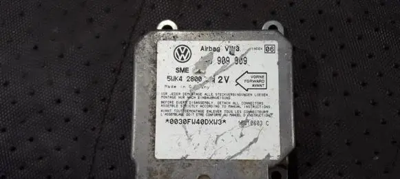 Volkswagen New Beetle Airbag control unit/module 1j0909609 5wk42800