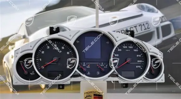 Porsche Cayenne (9PA) Speedometer (instrument cluster) 95564123401