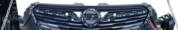 Opel Grandland X Front bumper upper radiator grill 3909732