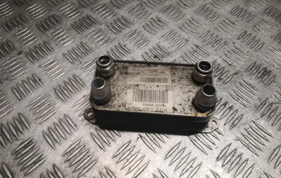 Engine oil radiator