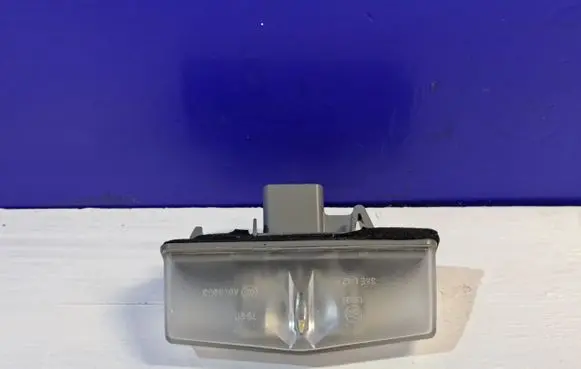 Number plate light