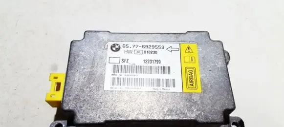 BMW 7 E65 E66 Airbag control unit/module 65776929553 12231799