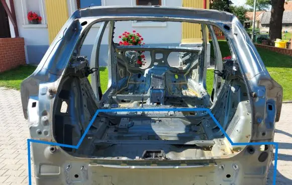 Volvo XC60 Trunk bottom trim panel XC60IIWanna714-15