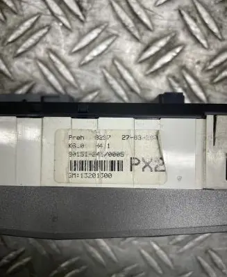 Opel Zafira B Climate control unit