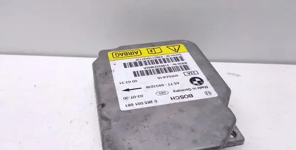 BMW X5 E53 Airbag control unit/module 6933238 65776933238 0285001681