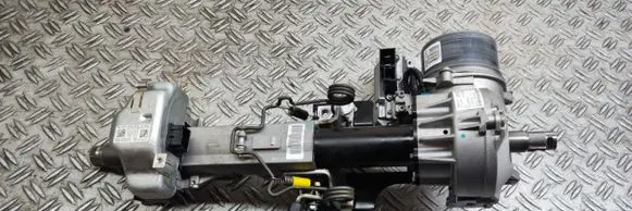 Steering wheel axle