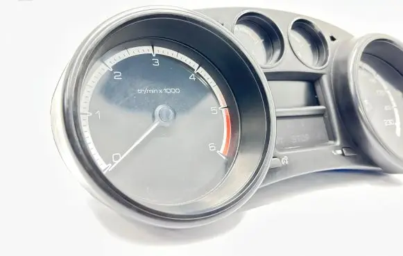Peugeot 308 Speedometer (instrument cluster) 9665107480 8L166727 0127500645