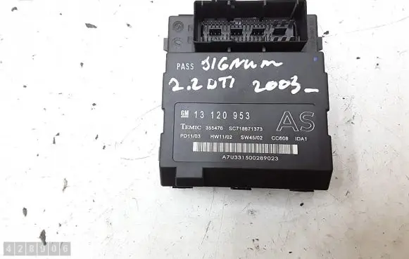 Opel Signum Engine control unit/module 13120953