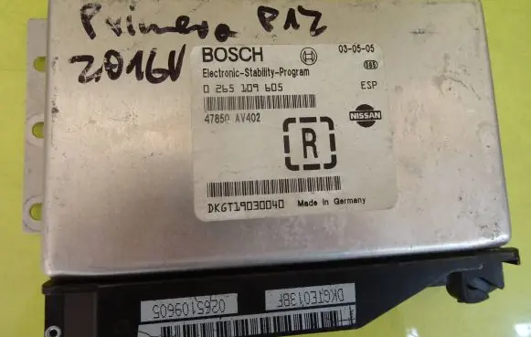Nissan Primera ESP (stability system) control unit 0265109605