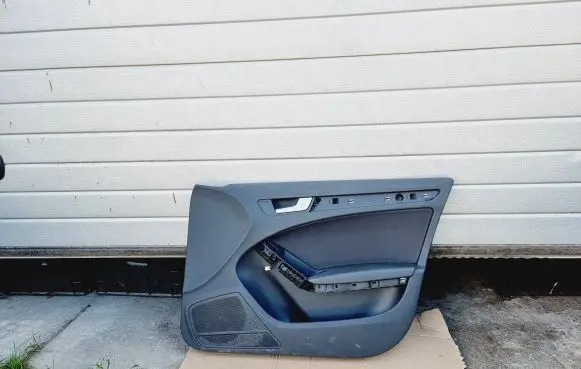 Front door card panel trim