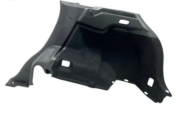 Trunk/boot lower side trim panel