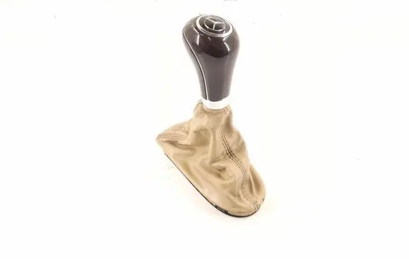 Mercedes-Benz CLS C219 Gear lever shifter trim leather/knob 2192670410 2192670110