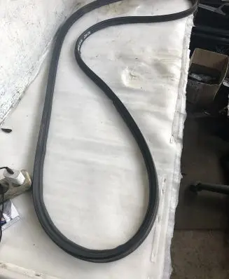 Mazda CX-30 Trunk rubber seal (body) 