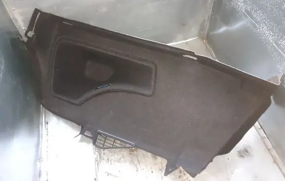Audi A5 8T 8F Trunk/boot side trim panel 8T0863888B