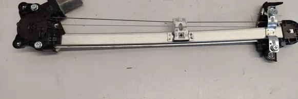 Front door window regulator with motor