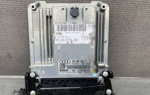 Audi A6 S6 C6 4F Engine control unit/module 4F0907401C 4F5910401B 0281013829
