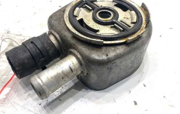 Jaguar XF Engine oil radiator AG9G6A642BC