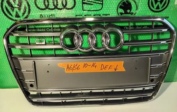 Audi A6 S6 C7 4G Front bumper upper radiator grill 4G0853651 4G0853651B 4G0853651E