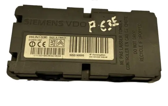 Peugeot 407 Tire pressure control unit 9655140080 S120231100F