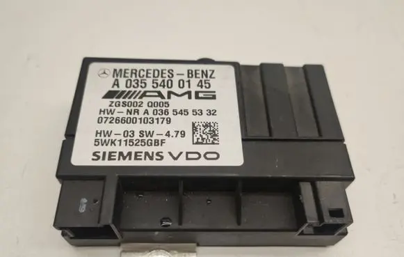 Mercedes-Benz ML W164 Fuel injection pump control unit/module A0355400145