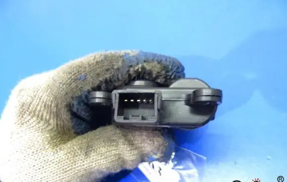 A/C air flow flap actuator/motor