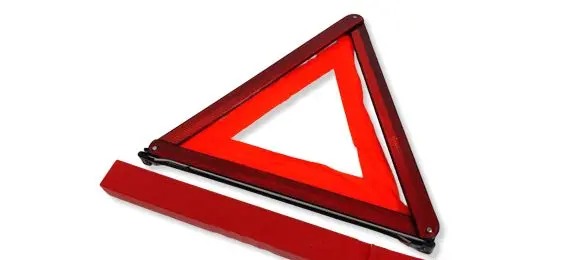 Volvo V40 Cross country Emergency warning sign 