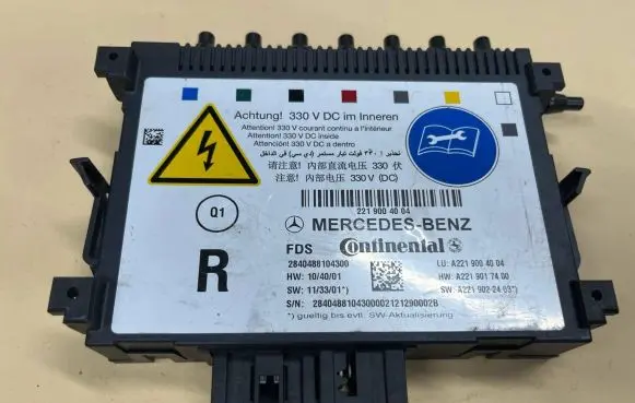 Mercedes-Benz S W221 Seat control module A2219004004 2840488104300 2219004004