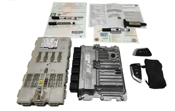 BMW X4 G02 Engine ECU kit and lock set 5A204E0 5A1F374 5A40689