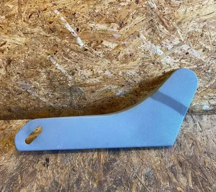 Mercedes-Benz E W124 Front driver seat rail trim 1249180130 14006100
