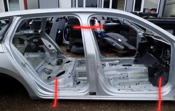 Skoda Superb B8 (3V) Pillar (middle) 