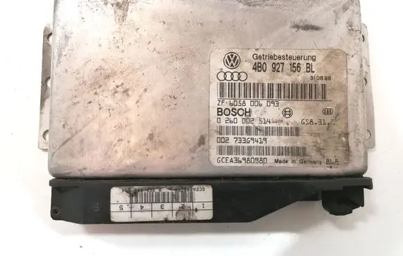 Audi A6 S6 C5 4B Gearbox control unit/module 4B0927156BL ZF6058006093