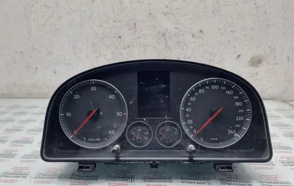 Volkswagen Touran I Speedometer (instrument cluster) 1T0920872A