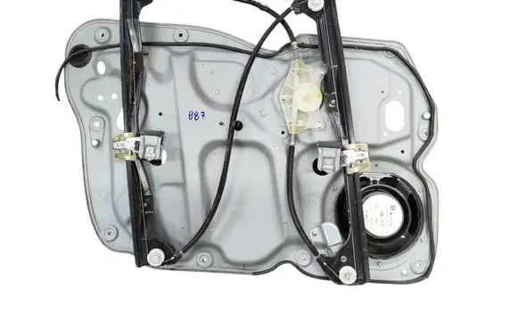 Volkswagen Touran I Front window lifting mechanism without motor 1T0837756 1T1837730AG