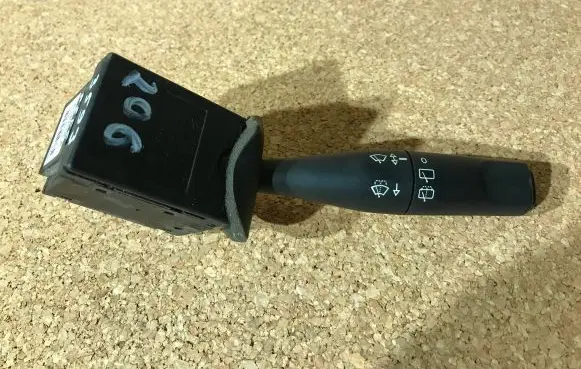 Peugeot 206 Wiper control stalk 96049597ZL 61580003
