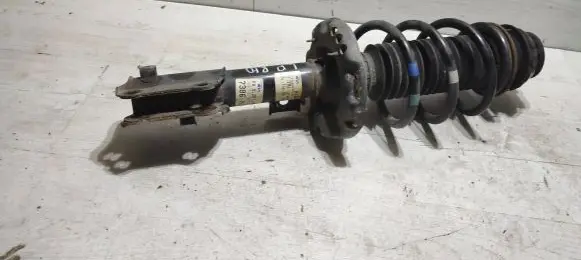 Front shock absorber with coil spring