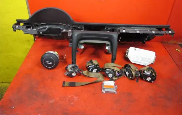 Audi A8 S8 D3 4E Airbag set with panel 4E0880201BD 4E0880203C