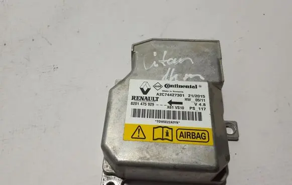 Mercedes-Benz Citan W415 Airbag control unit/module 8201475929