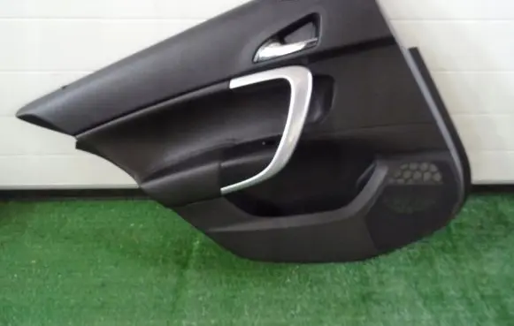 Rear door card panel trim