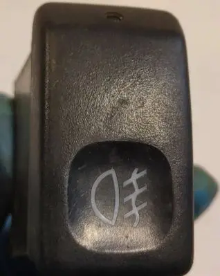 Volkswagen Golf II Fog light switch 191941535 03847800