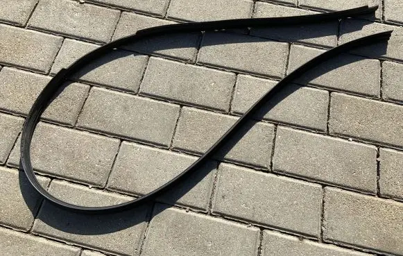 Audi A7 S7 4G Front door rubber seal 4G8854543A 4G8854543