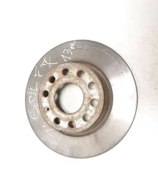 Volkswagen Golf VII Rear brake disc