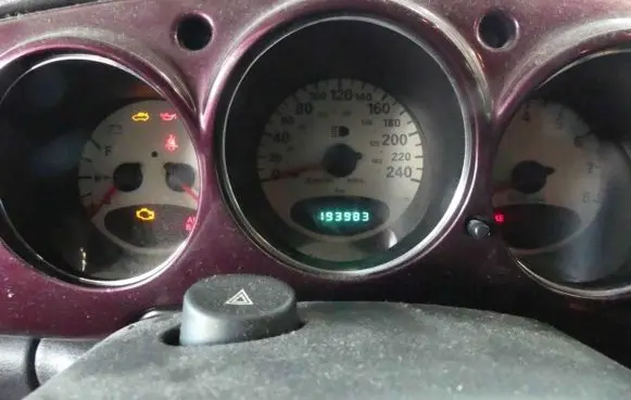 Chrysler PT Cruiser Speedometer (instrument cluster) 04671816AJ IMPRK1356300