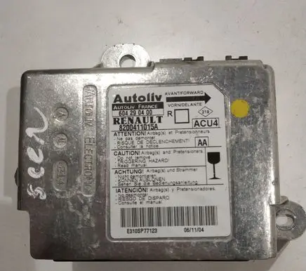 Renault Scenic II - Grand scenic II Airbag control unit/module 604290400 8200411015A
