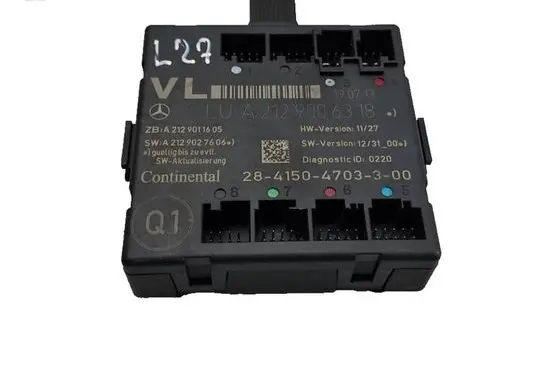 Mercedes-Benz E W212 Door control unit/module A2129006318