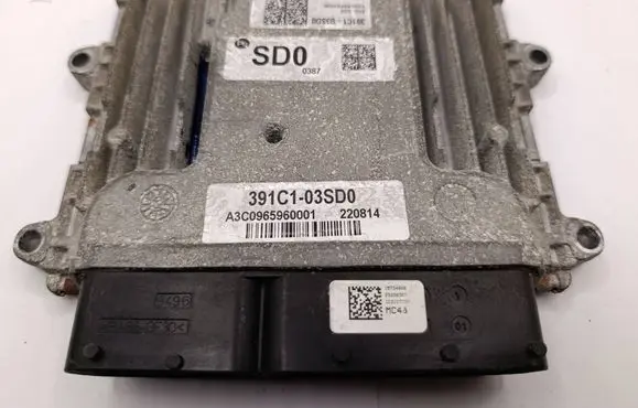 KIA Xceed Engine control unit/module 391C103SD0 A3C0965960001 220814