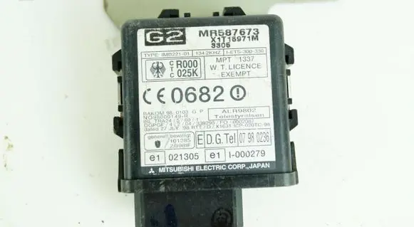Mitsubishi Pajero Immobilizer control unit/module MR587673